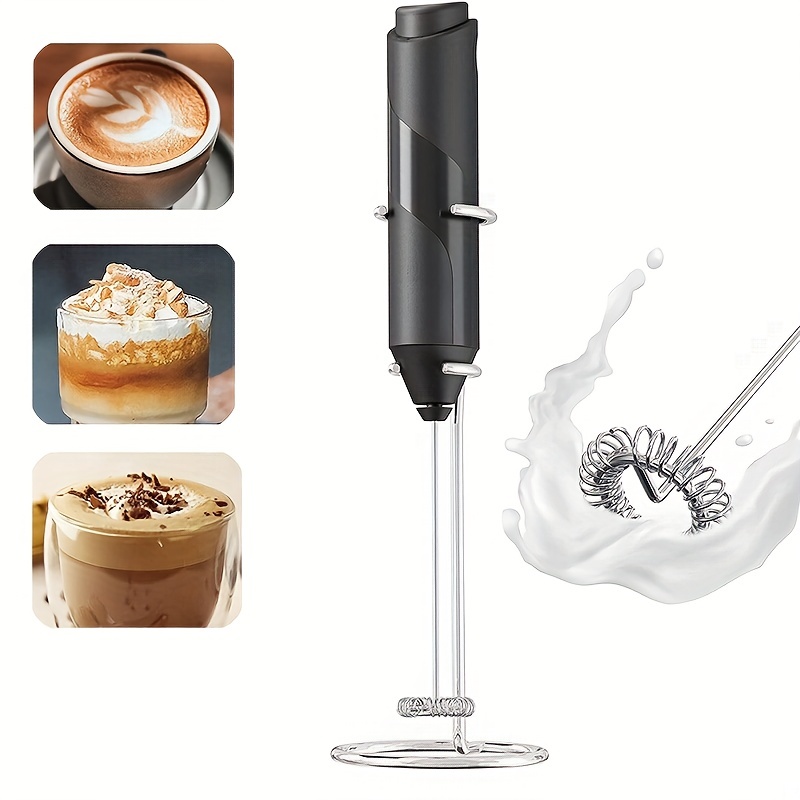 Kitchen Electronics Gadgets - Mini Electric Milk Foamer Blender Wireless
