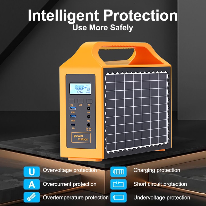 Solar Powered Charger - Portable Power Station 100W 150W Solar