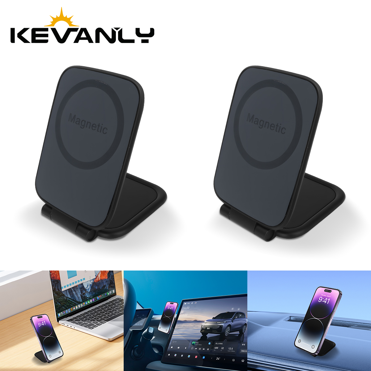 Mobile Electronics Gadgets - Universal Ultrathin Car Magnetic Mobile Phone