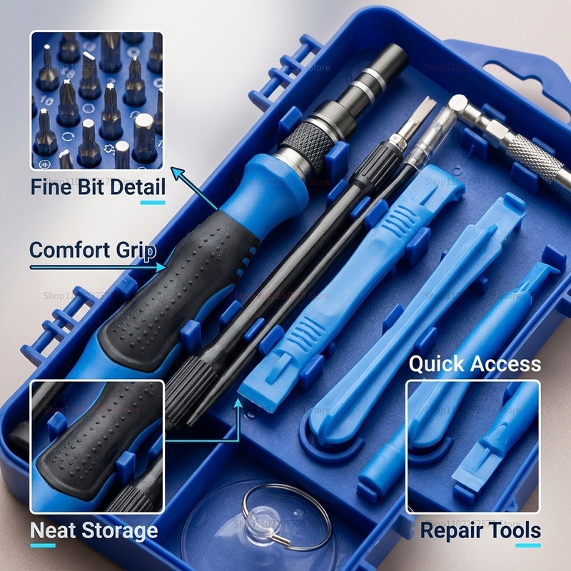 115 in 1 Multifunctional Screw - Electronics Home Gadgets recension och pris