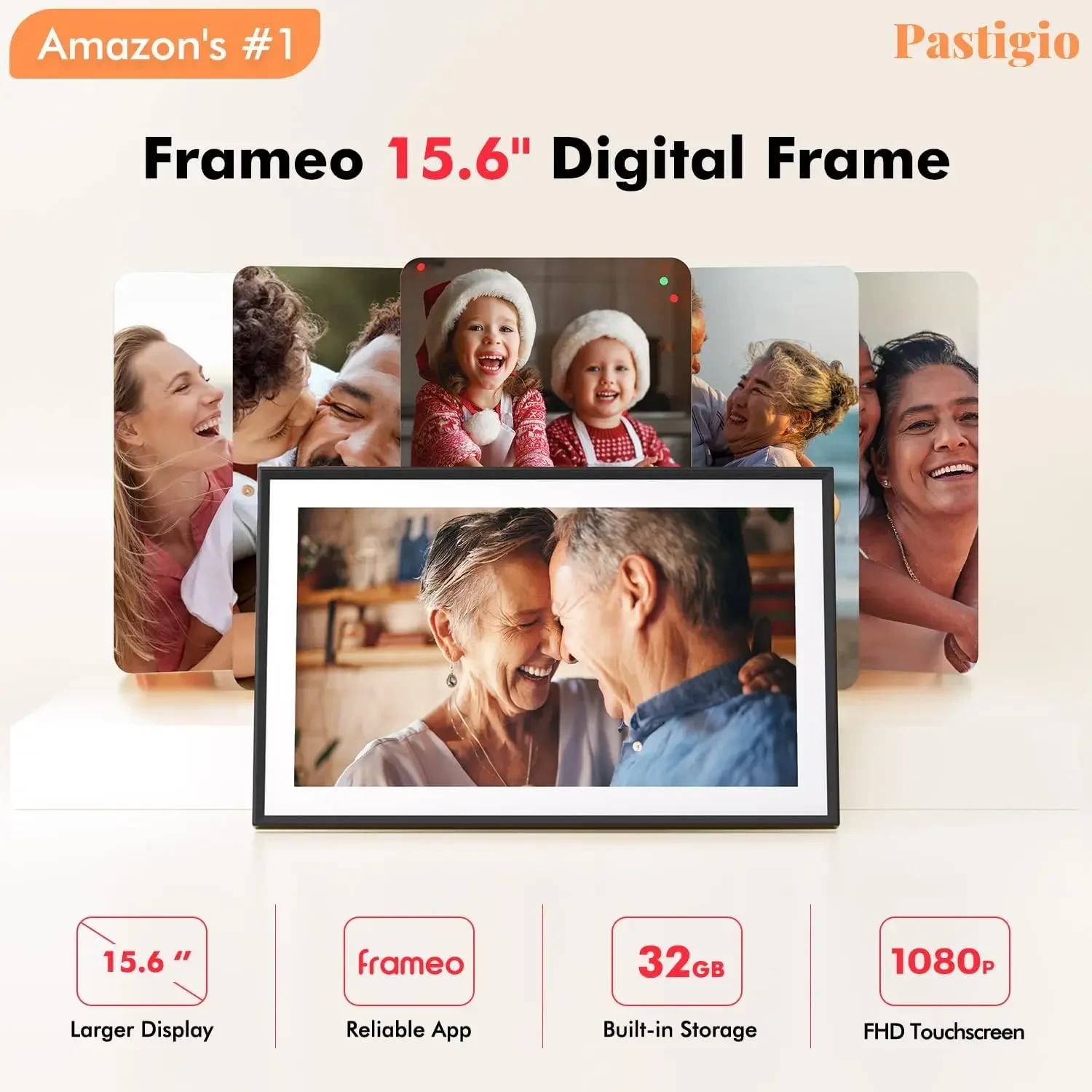 Digital Picture Frame, 15.6 In - Digital Photo Frame Wifi recension och pris
