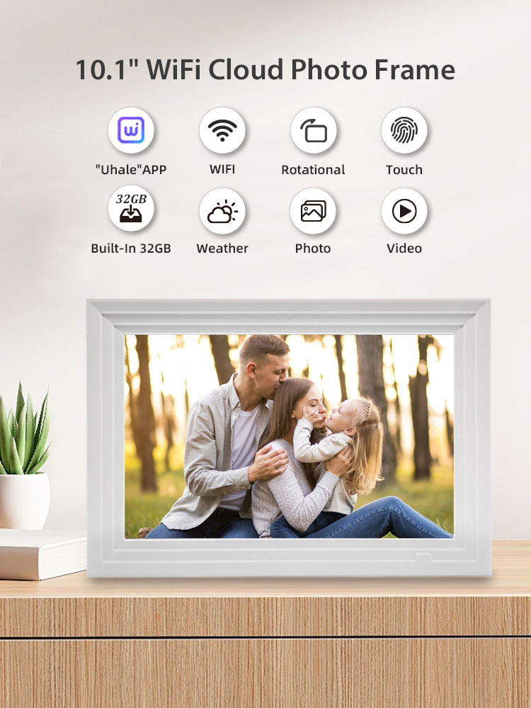 10.1-Inch WiFi Digital Photo F - Digital Photo Frame Wifi recension och pris