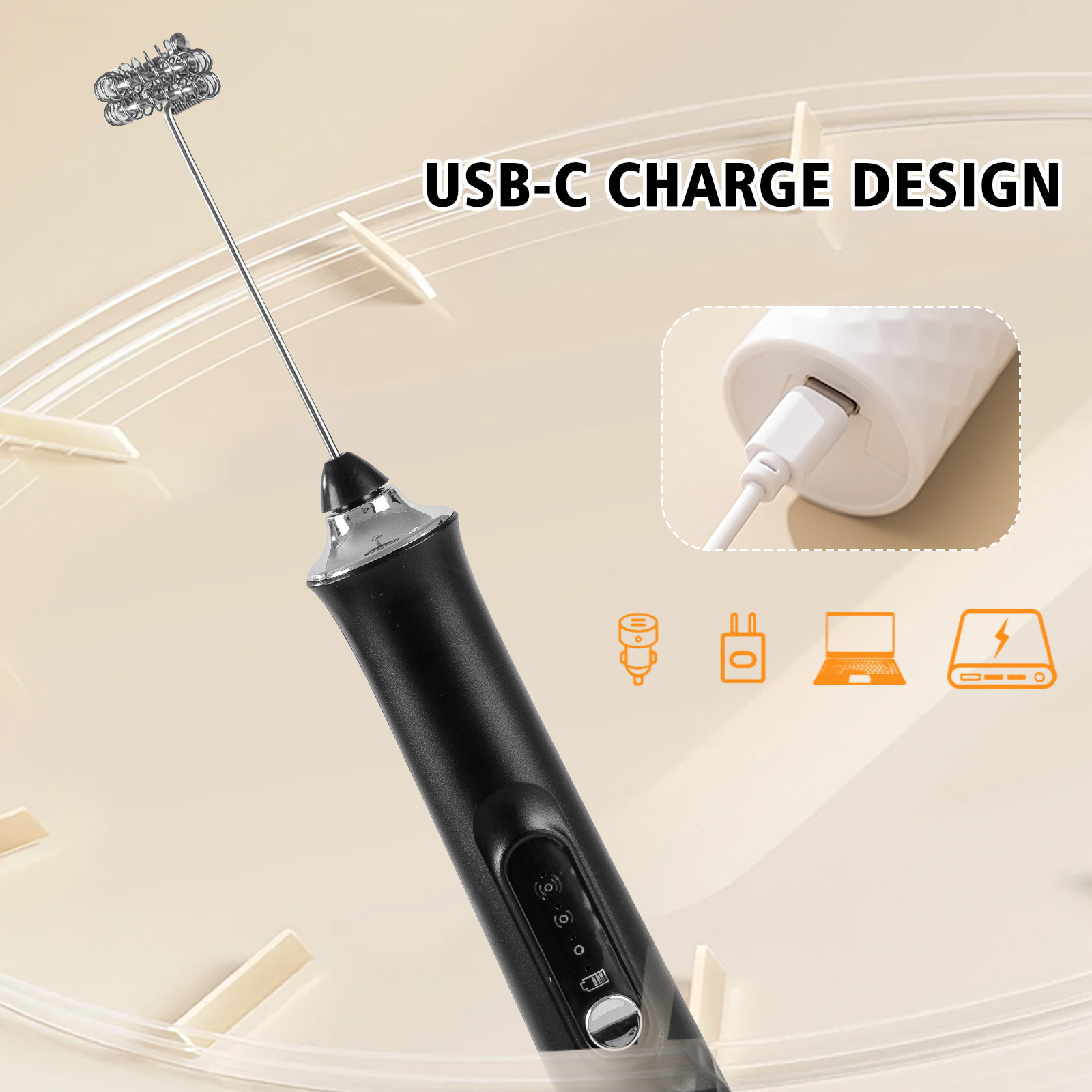Powerful Electric Milk Frother - Kitchen Electronics Gadgets recension och pris