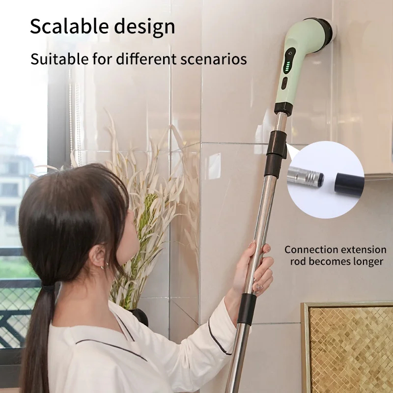 9-in-1 Electric Cleaning Brush - Kitchen Electronics Gadgets recension och pris