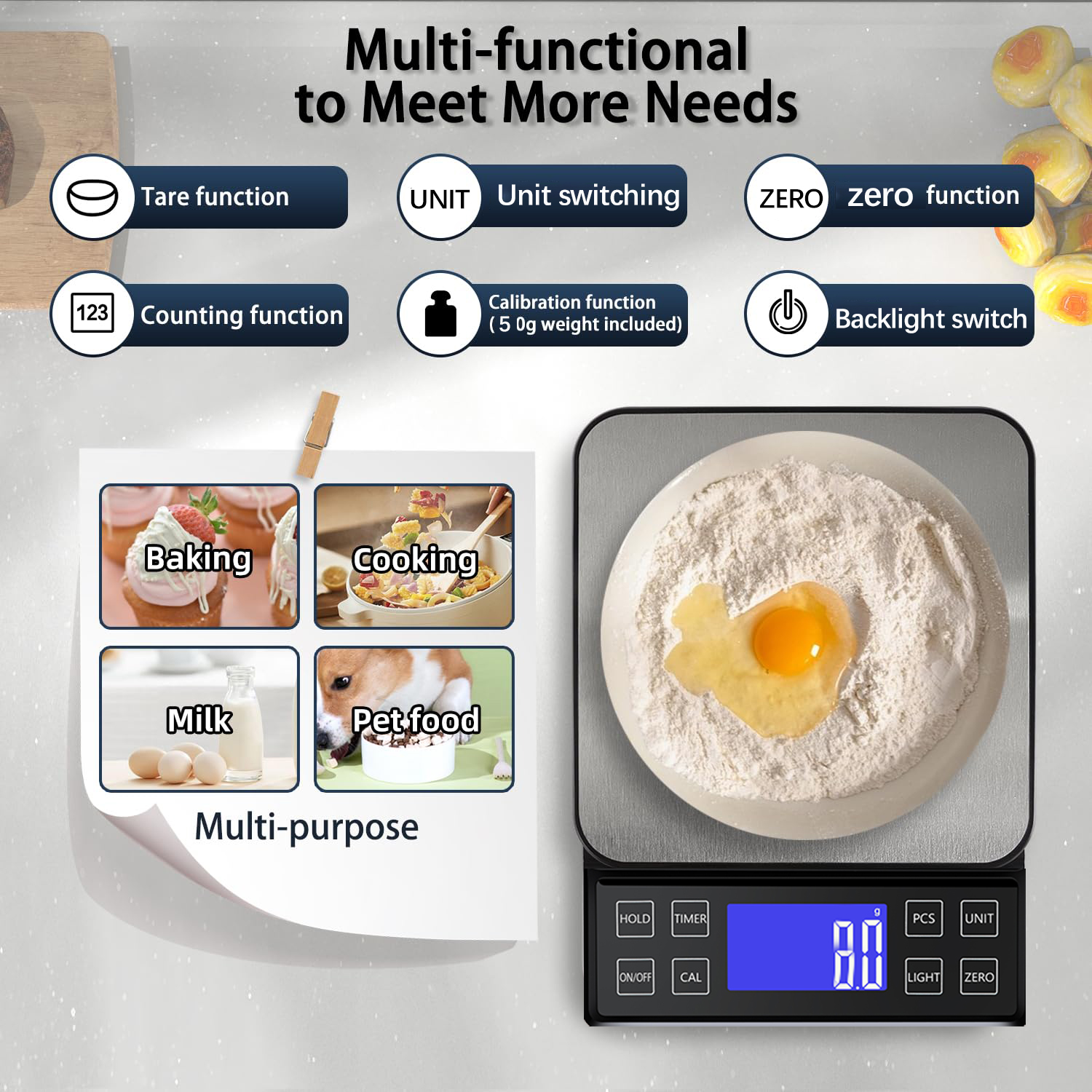 Digital Kitchen Scale 0.1g Hig - Kitchen Electronics Gadgets recension och pris