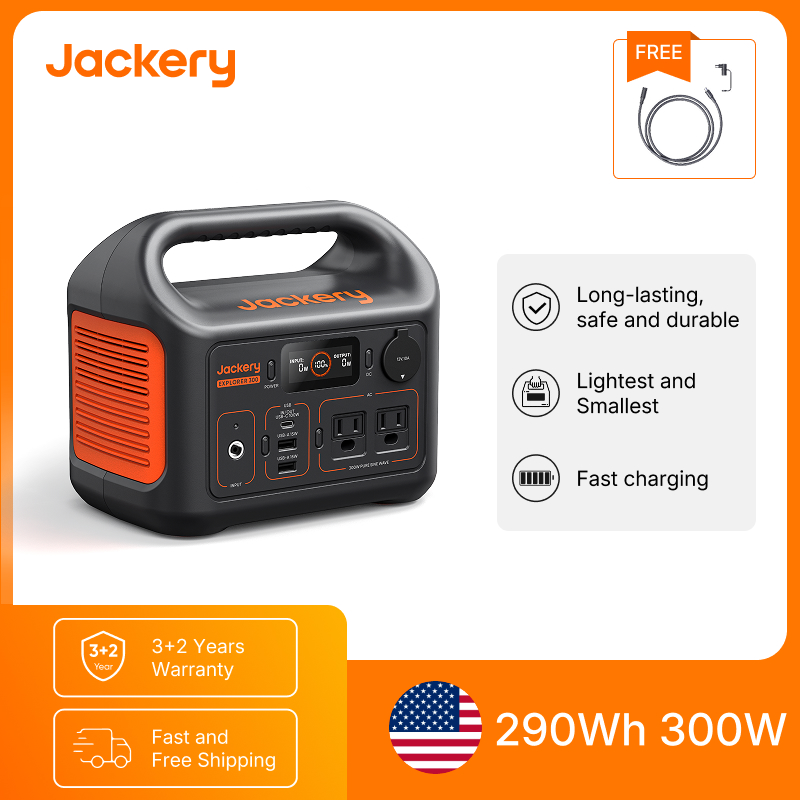 Jackery Portable Power Station - Solar Powered Charger recension och pris