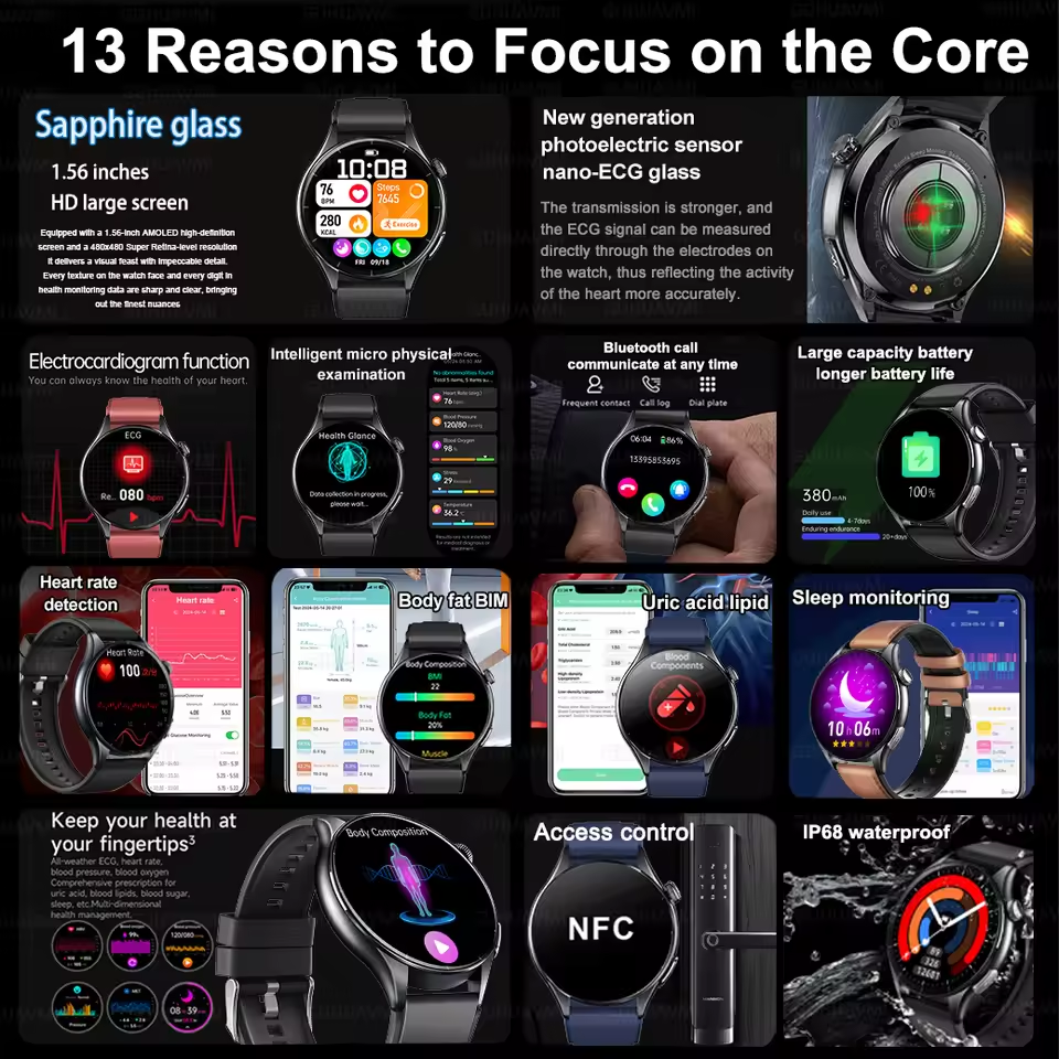 2025 New NFC  Health MonitorUr - Laser Distance Measure recension och pris