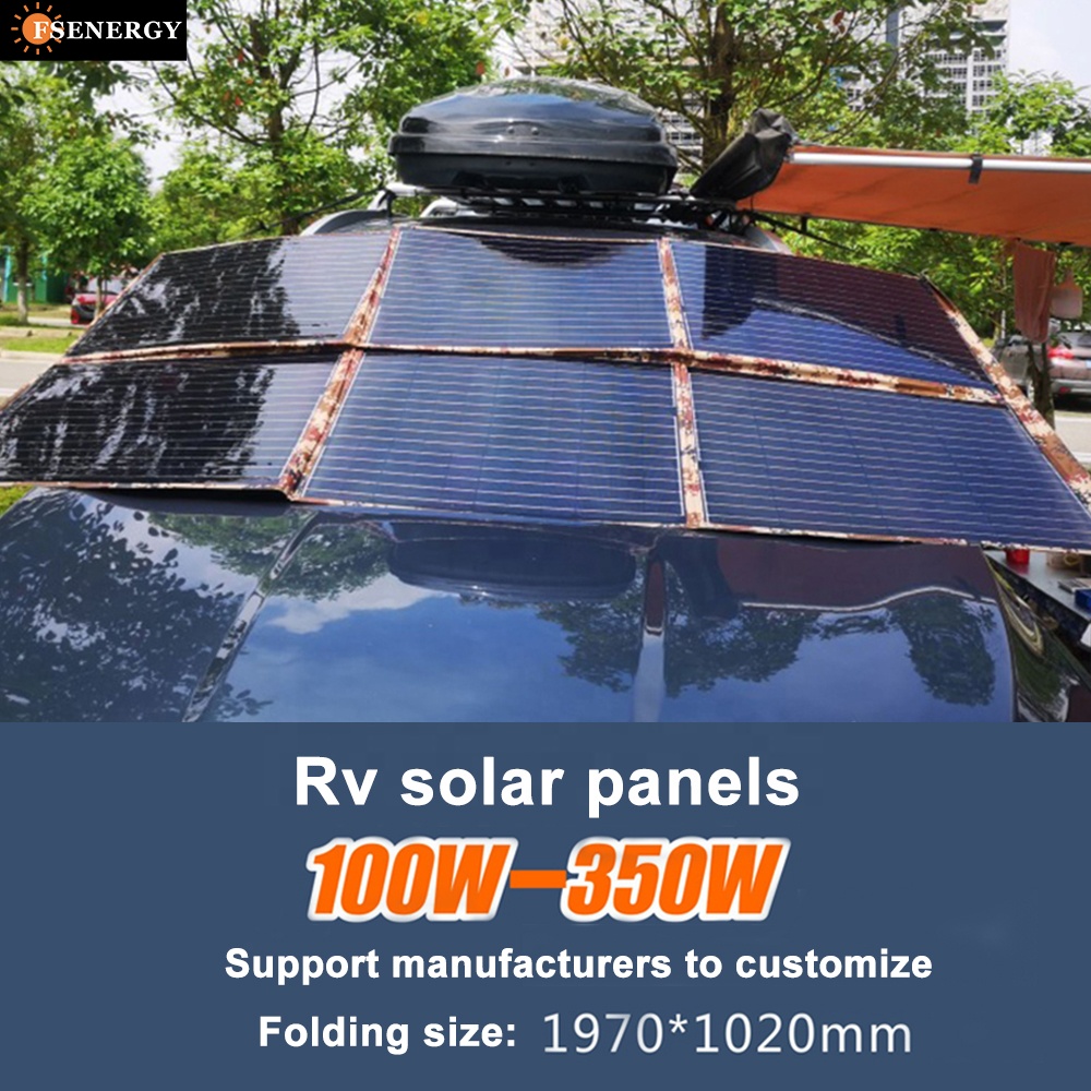 350W Flexible Monocrystalline  - Solar Powered Charger recension och pris