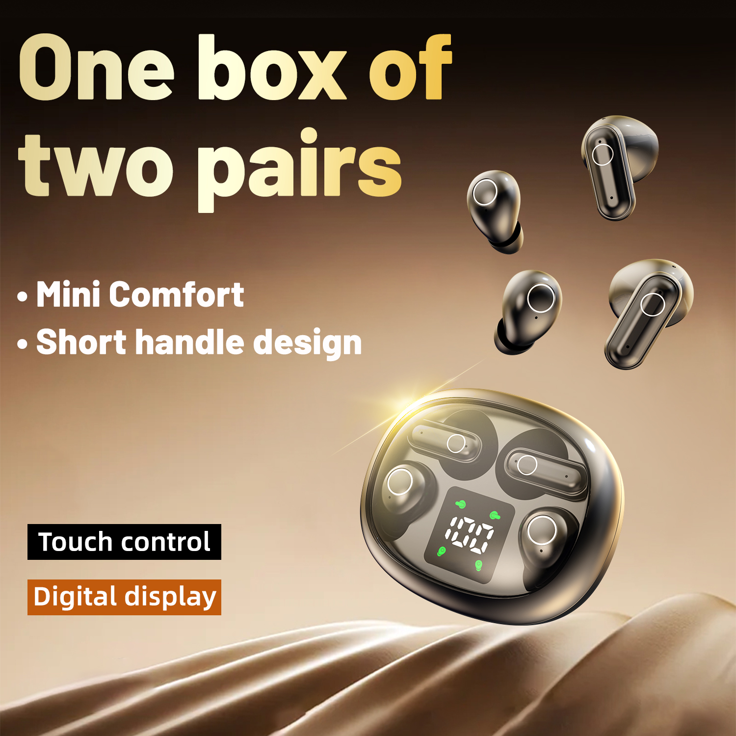 Mini Sleep Earbuds Sports Wire - Japanese Electronics Gadgets recension och pris