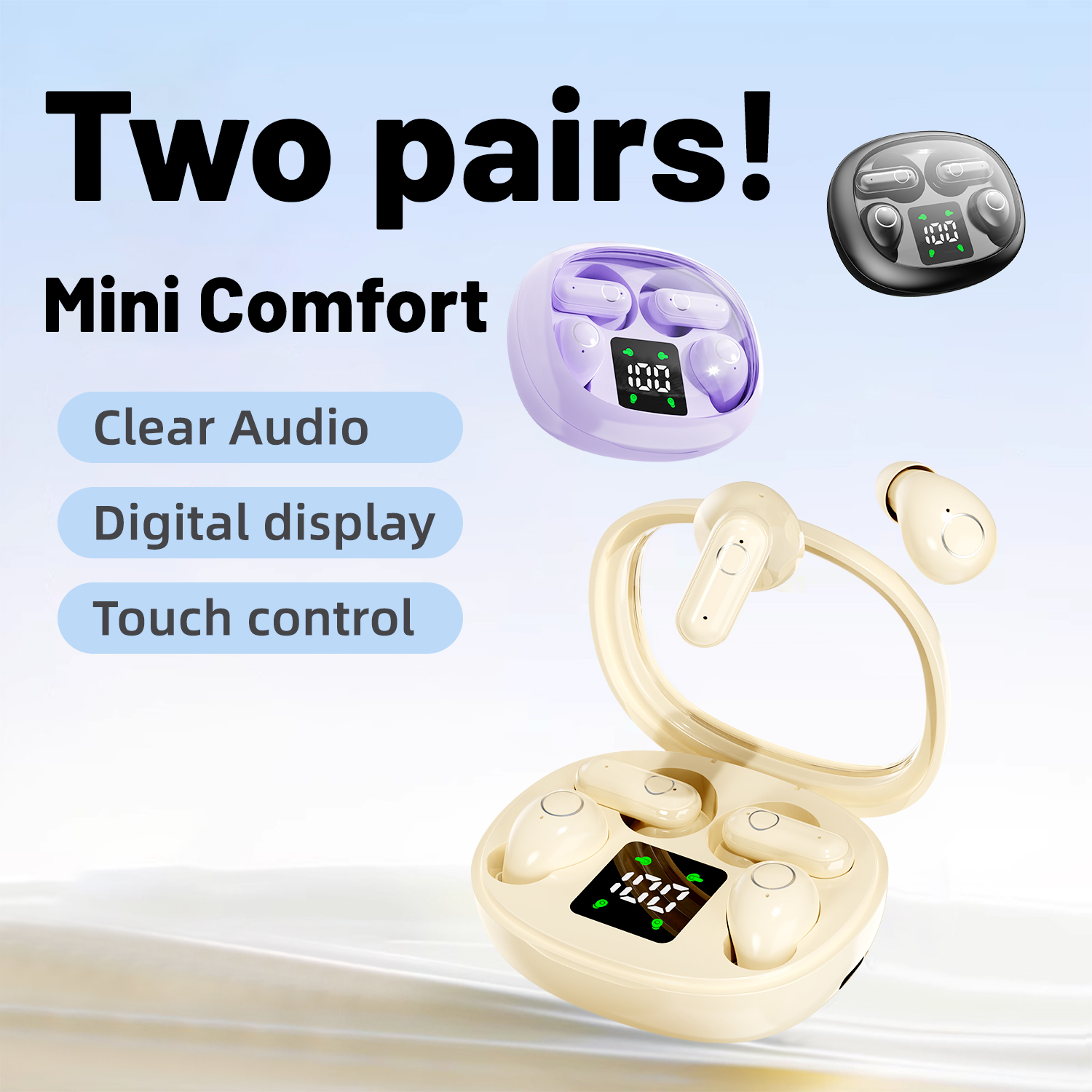 Mini Sleep Earbuds Sports Wire - Japanese Electronics Gadgets recension och pris