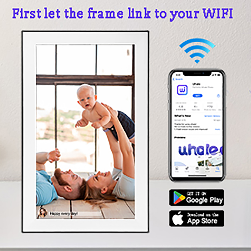 15.6 inch built in 32GB WiFi L - Digital Photo Frame Wifi recension och pris