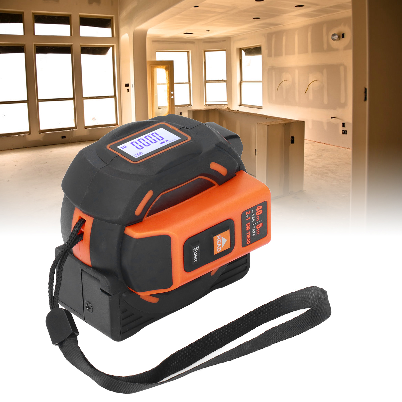 Laser Distance Tape Measure La - Laser Distance Measure recension och pris