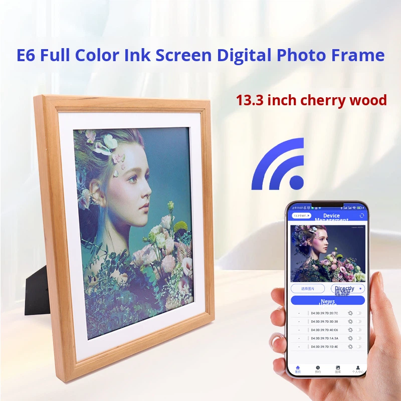 PW133_E6_V1 13.3inch High-Defi - Digital Photo Frame Wifi recension och pris