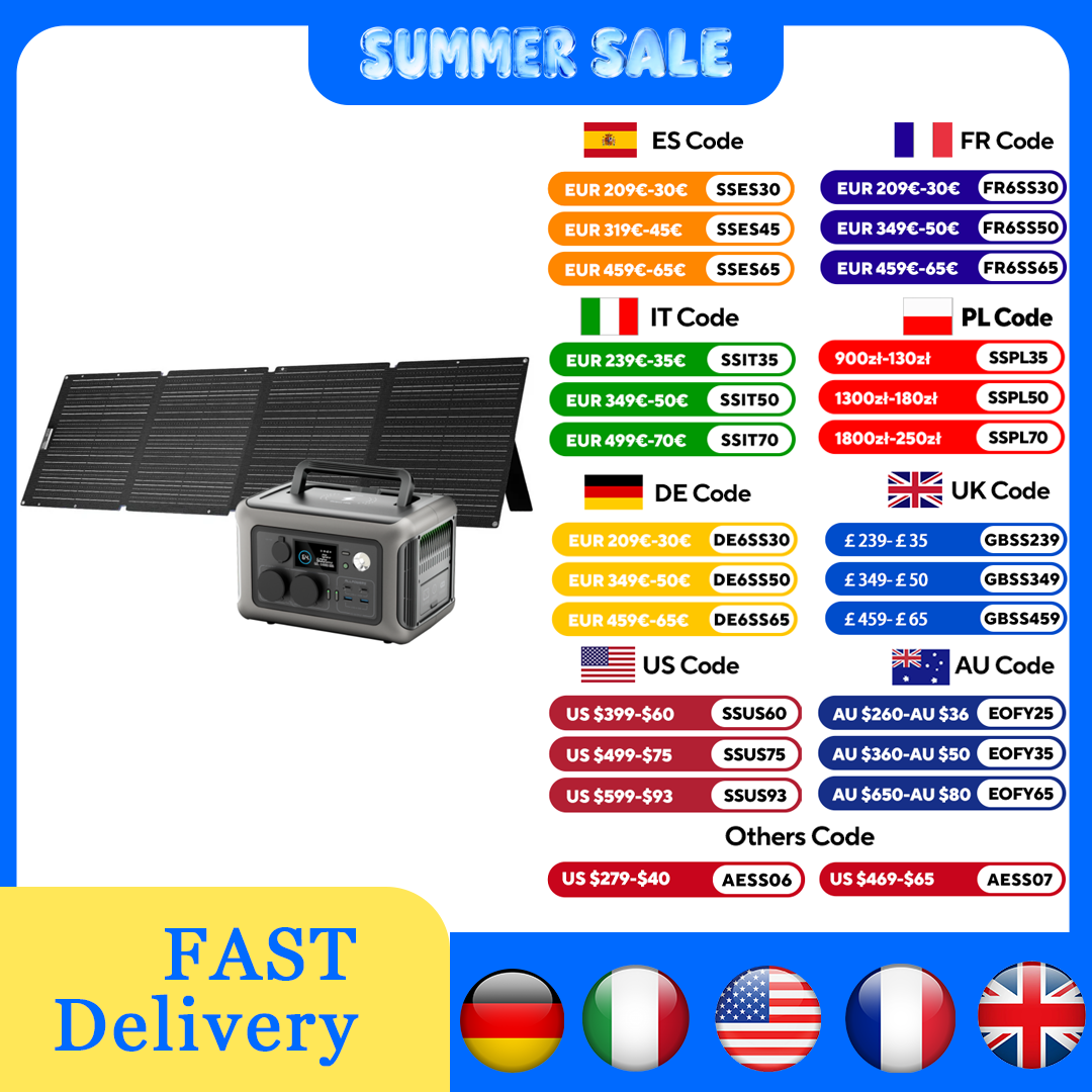 ALLPOWERS R600 299Wh 600W LiFe - Solar Powered Charger recension och pris
