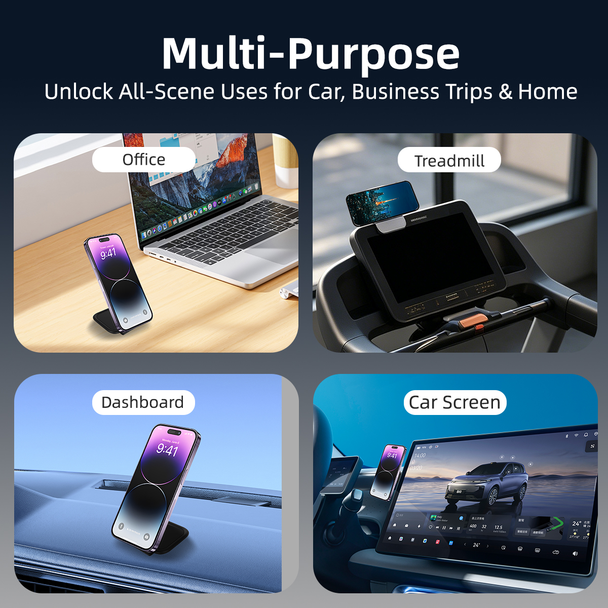 Universal Ultrathin Car Magnet - Mobile Electronics Gadgets recension och pris