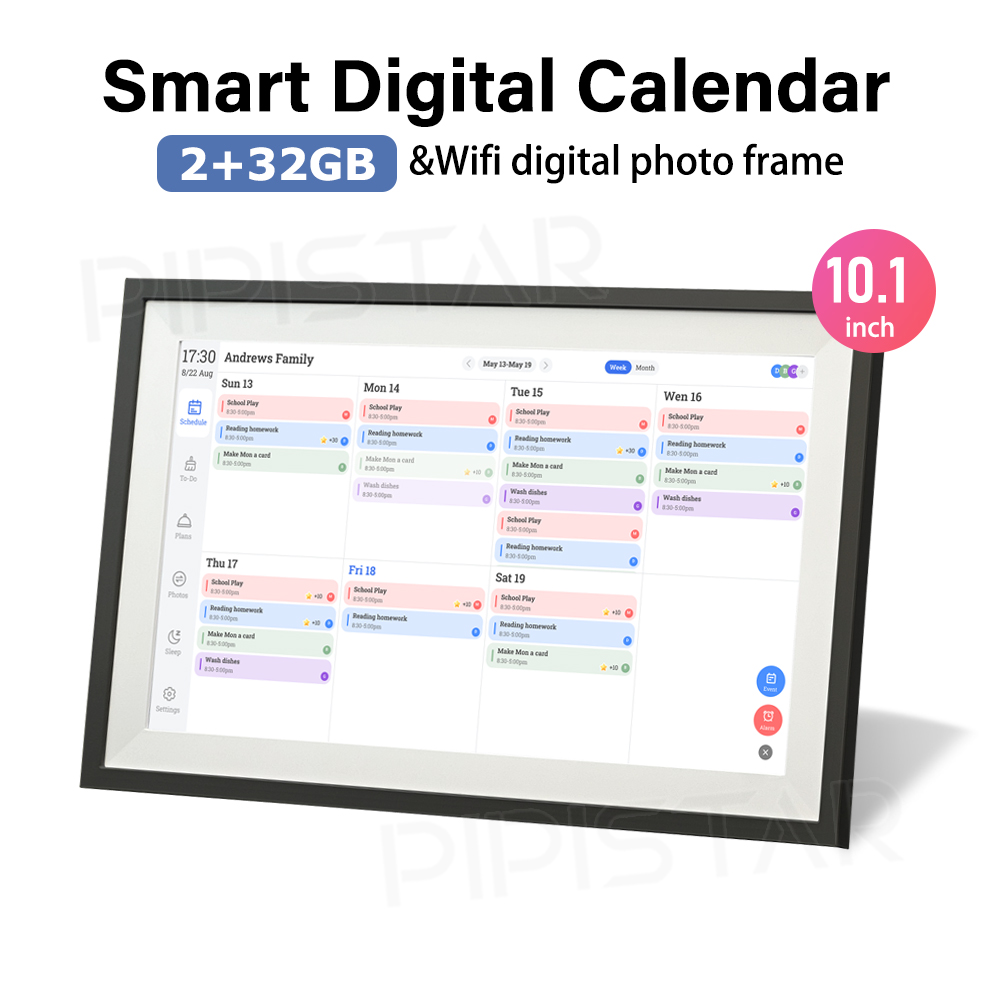 10.1-inch WIFI smart digital c - Digital Photo Frame Wifi recension och pris