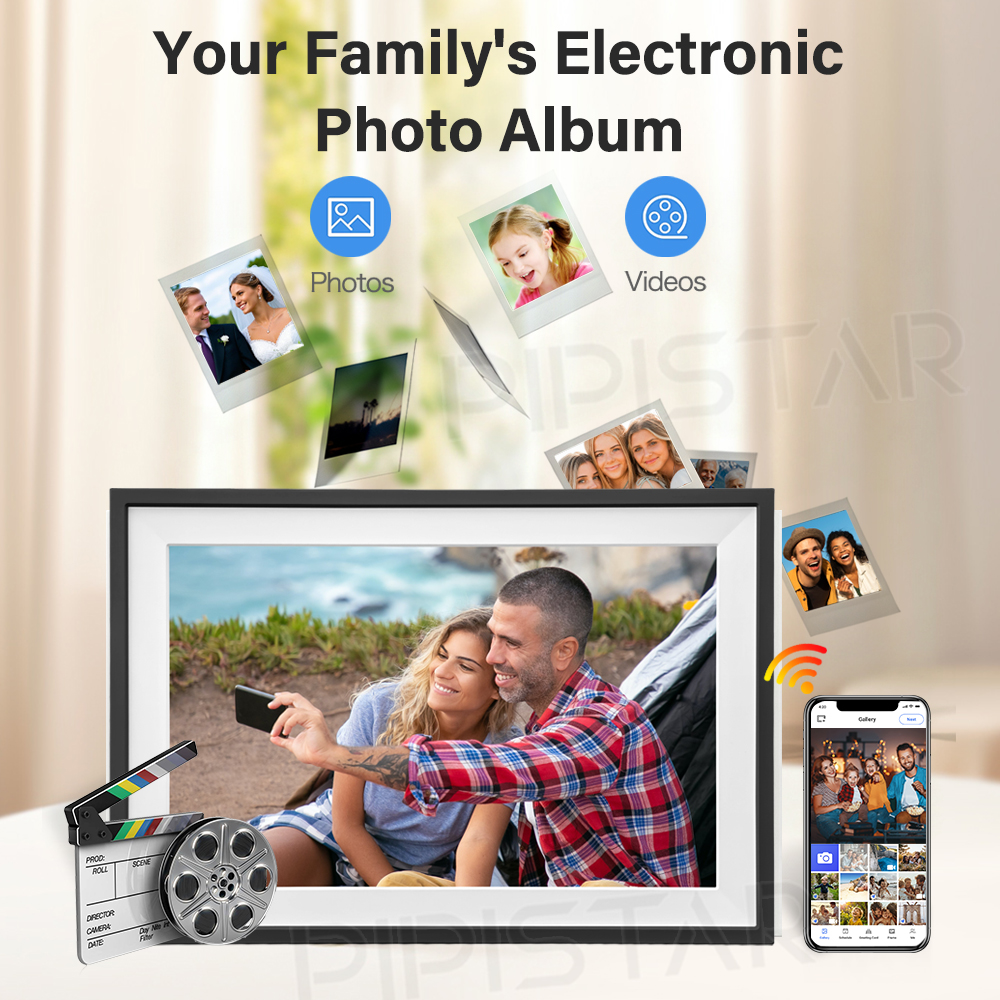 10.1-inch WIFI smart digital c - Digital Photo Frame Wifi recension och pris