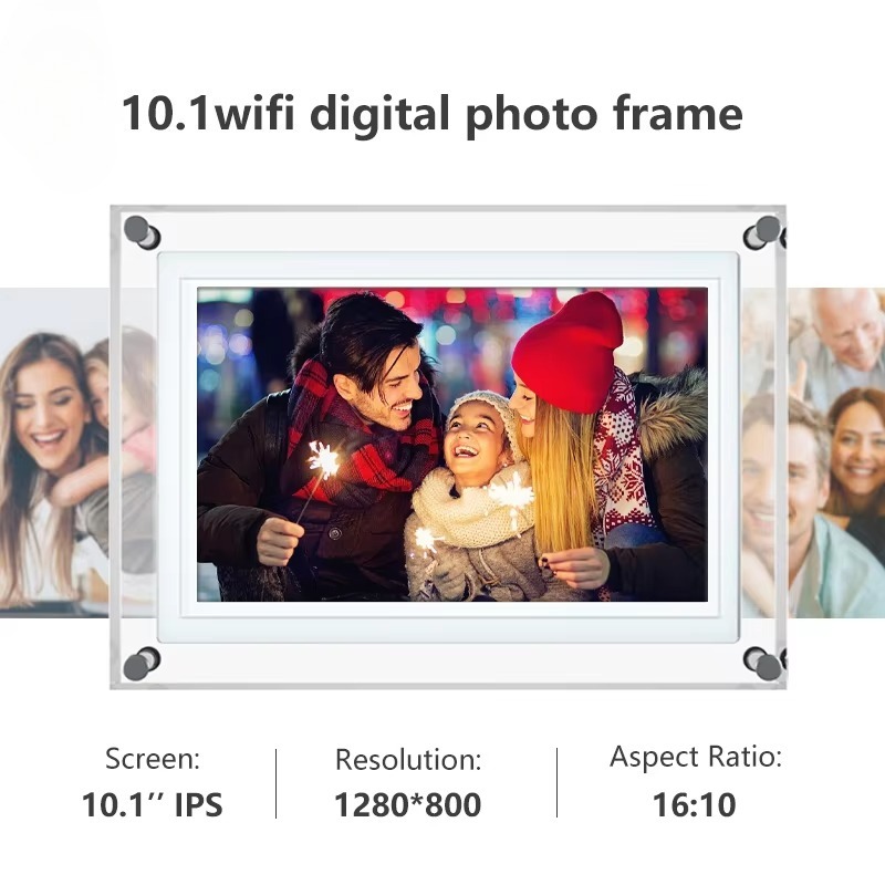 Smart 10 Inch Digital Photo Fr - Digital Photo Frame Wifi recension och pris